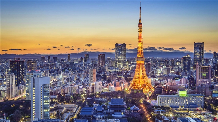 Tokyo Attractions Mac Wallpaper
