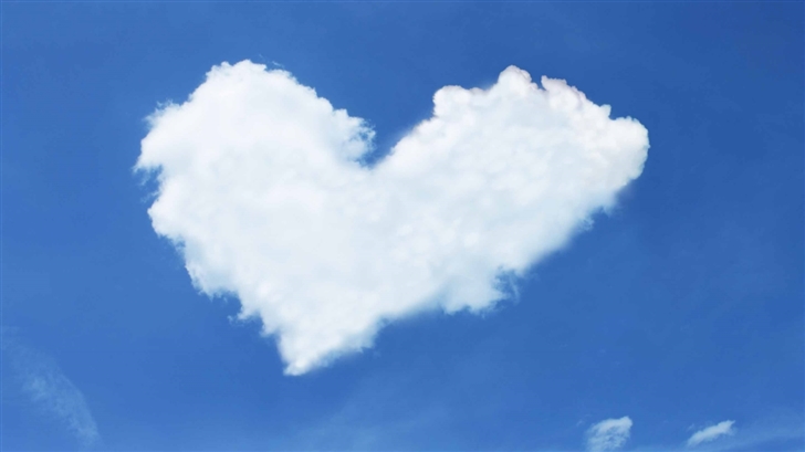Heart Cloud Mac Wallpaper