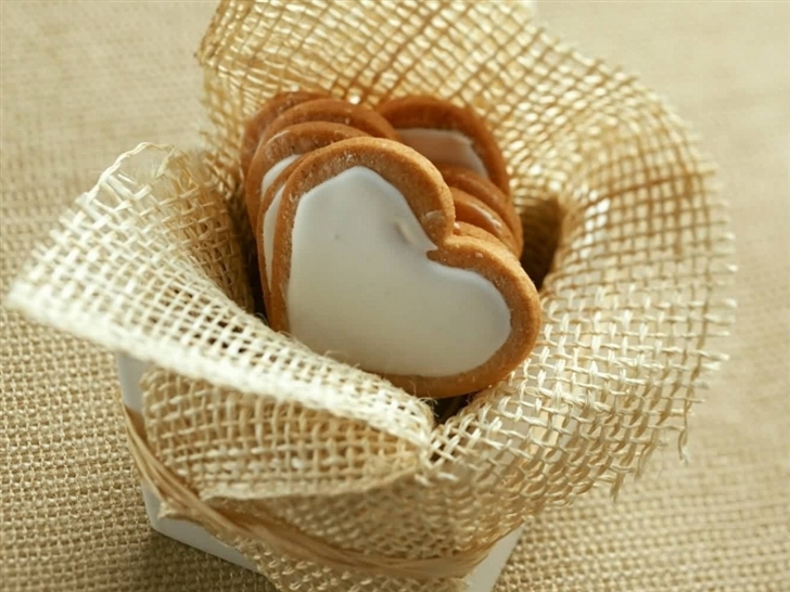 Cookies Hearts Glaze Box Gift Mac Wallpaper