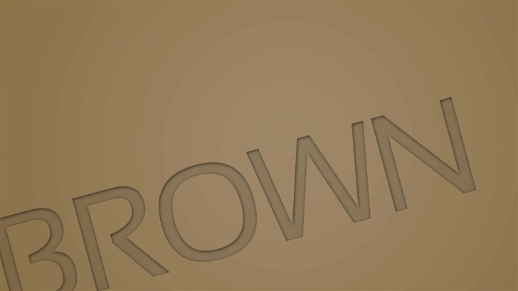 The Brown Mac Wallpaper