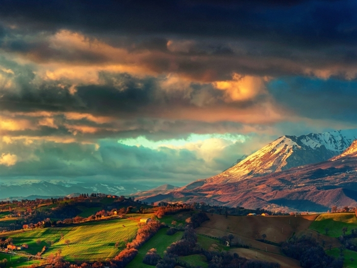 The Apennines Mountains Mac Wallpaper