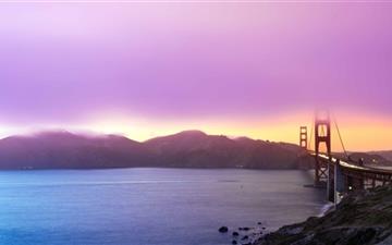 Golden Gate Sunset All Mac wallpaper