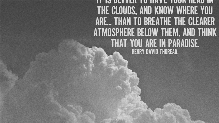 Clouds In The Sky Mac Wallpaper