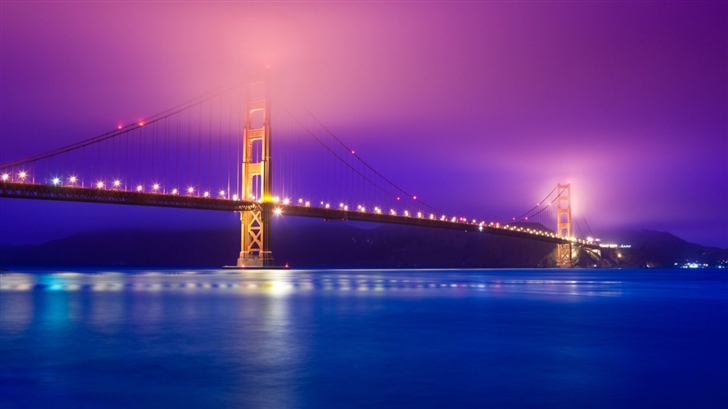 Golden Gate Fog Mac Wallpaper