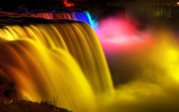 Niagara Falls Night View All Mac wallpaper