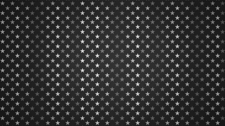 Stars Pattern Black And White Mac Wallpaper