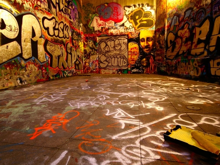 Graffiti room Mac Wallpaper