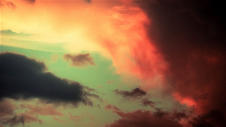 Colorful Clouds Mac Wallpaper