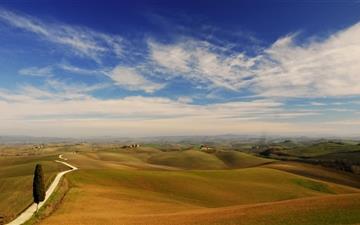 Tuscany Landscape All Mac wallpaper