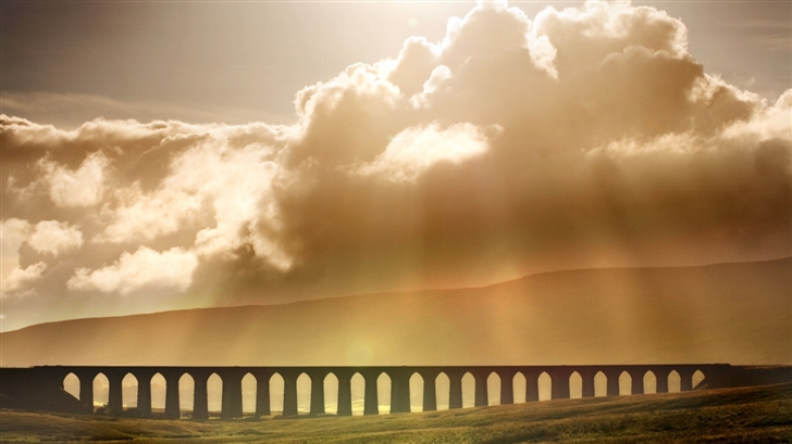 Ribblehead Viaduct Landscape Mac Wallpaper