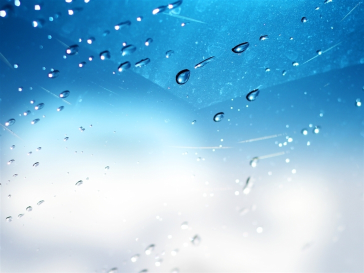 Water Splash Windshield Mac Wallpaper