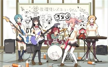 Anime Music Band All Mac wallpaper