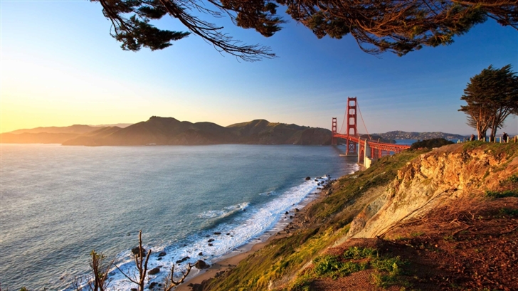 Golden Gate Afternoon Mac Wallpaper