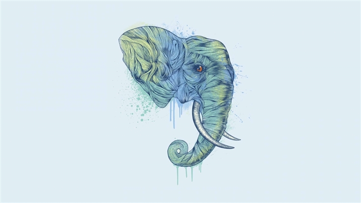 Elephant Head Mac Wallpaper