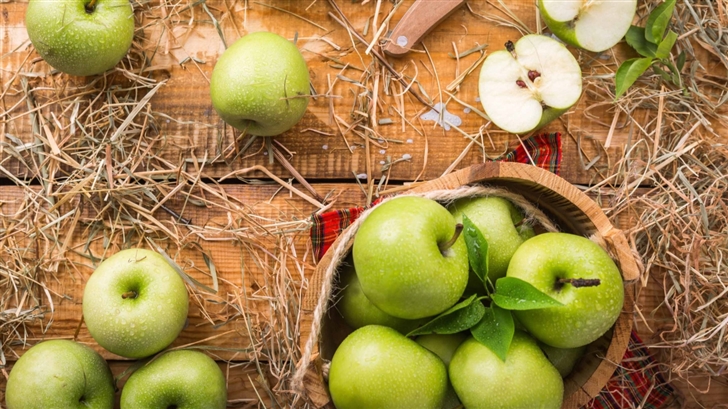 Green Apples Mac Wallpaper