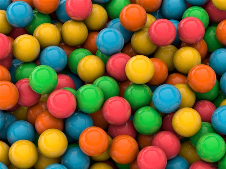 The color of candies Mac Wallpaper