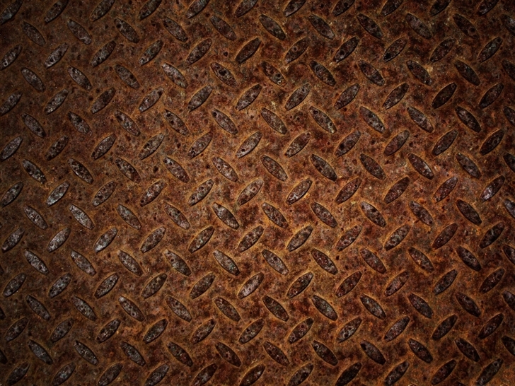 Rusted metal Mac Wallpaper