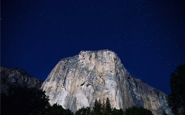 Shining stars over Yosemi... All Mac wallpaper