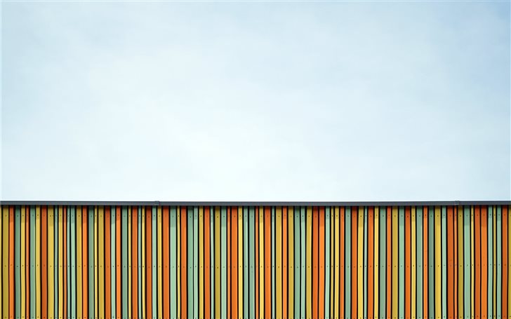 Colorful facade in German... Mac Wallpaper