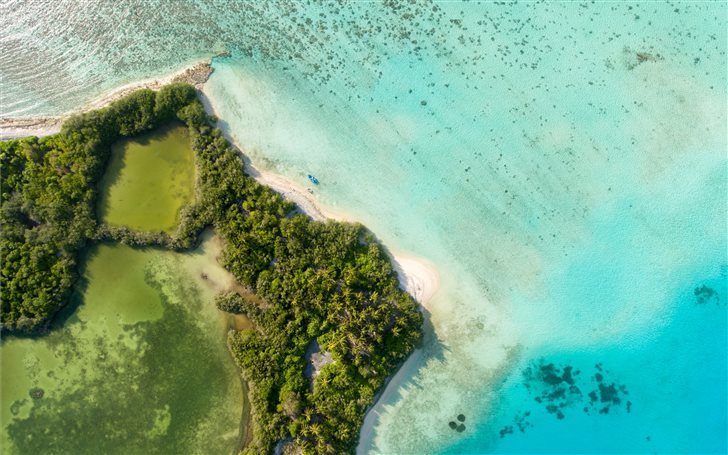 Maldives islands (KAFENA) Mac Wallpaper