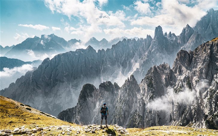 ⛰️ Dolomites. Where man... Mac Wallpaper