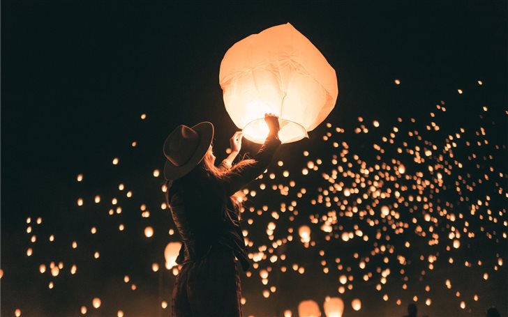 Lanterns Mac Wallpaper