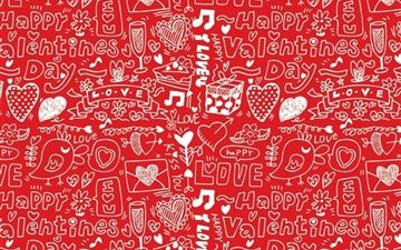 Happy Valentines All Mac wallpaper