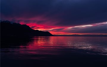 Colorful sunset 💜 All Mac wallpaper