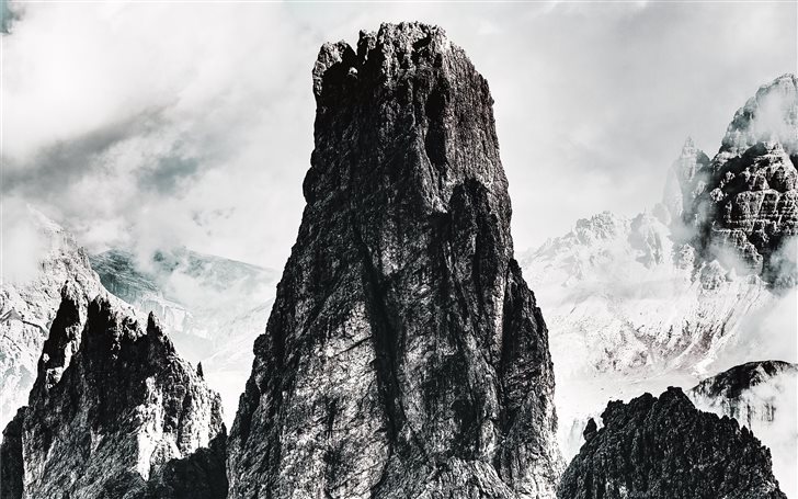 Dolomites, Toblach, Italy Mac Wallpaper