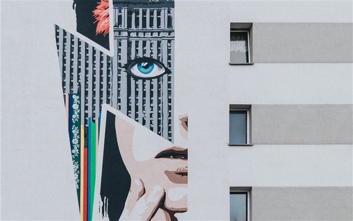 David Bowie graffiti Mac Wallpaper