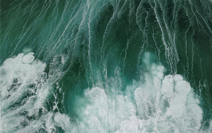 Reahing wave Mac Wallpaper