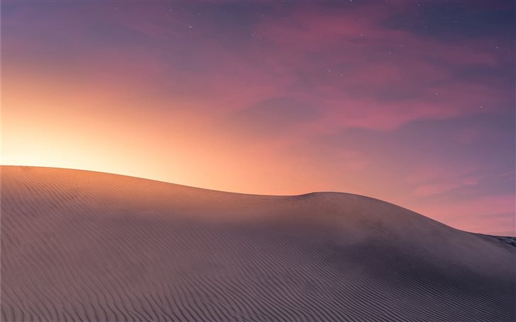 Desert Landscape - Sunset... Mac Wallpaper