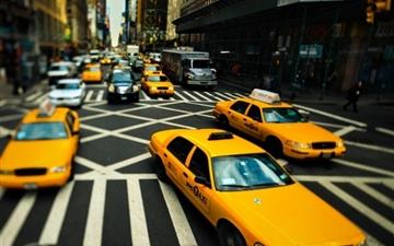 New York Cabs All Mac wallpaper