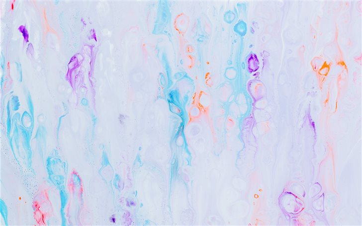 paint splashes artwork Mac Wallpaper
