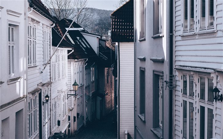 Bergen, Norway Mac Wallpaper