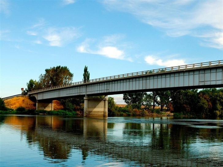 Bridge River Scenes Mac Wallpaper