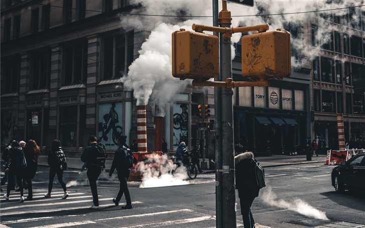Crossroad New york City Mac Wallpaper