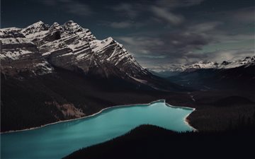 Peyto Lake, Banff, Canada iMac wallpaper