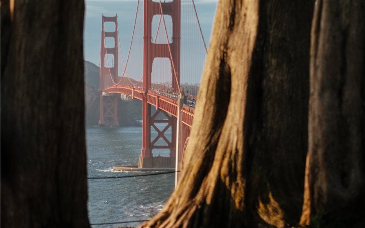 Golden Gate, San Francisc... Mac Wallpaper