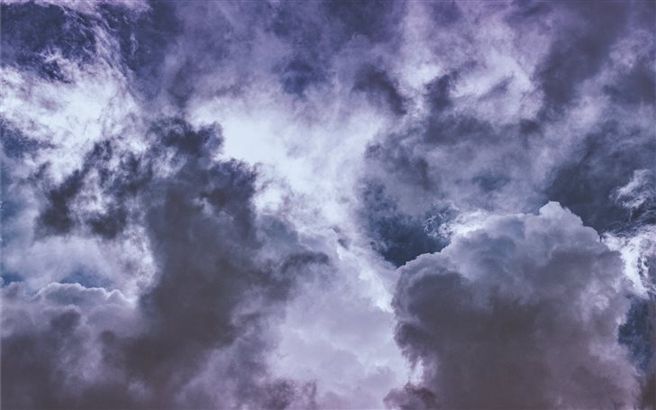 Wisteria clouds ... Mac Wallpaper
