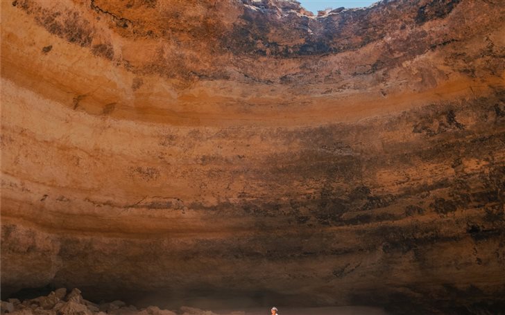 Bengail Cave, Algarve, Po... Mac Wallpaper