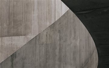 Concrete staircase in the... All Mac wallpaper