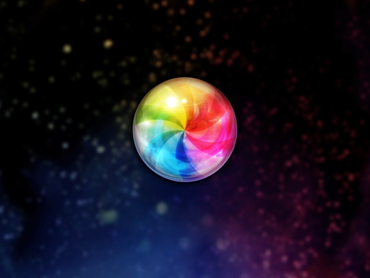 Colorful bokeh Mac Wallpaper