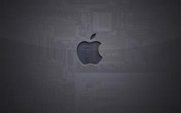 Apple Gray Tones Transparency All Mac wallpaper