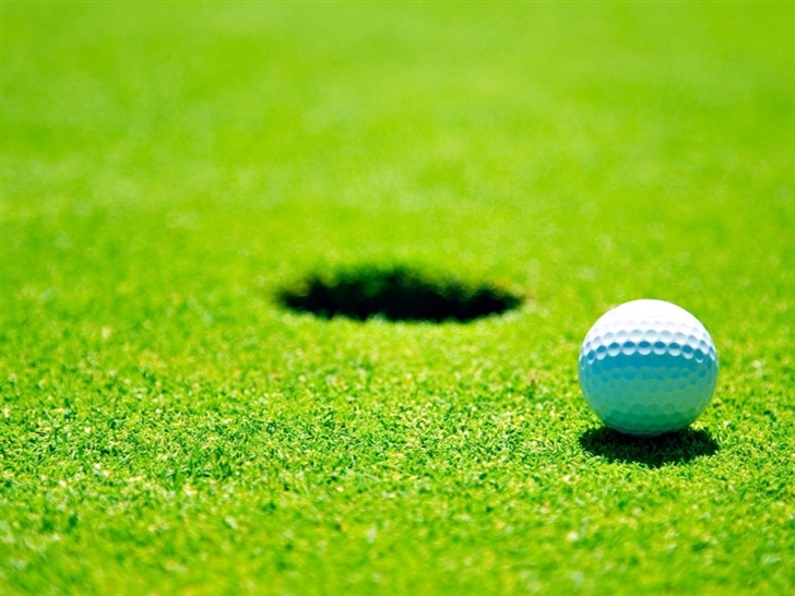 Golf green grass Mac Wallpaper