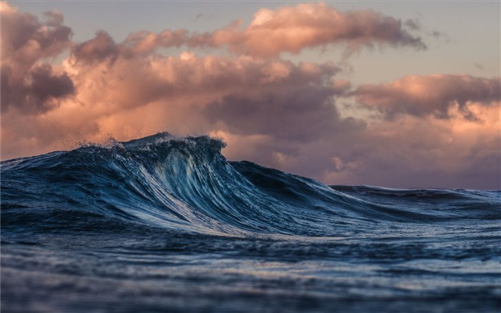 sea waves Mac Wallpaper