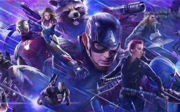 5k avengers endgame 2019 All Mac wallpaper