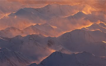 top view of mountain All Mac wallpaper