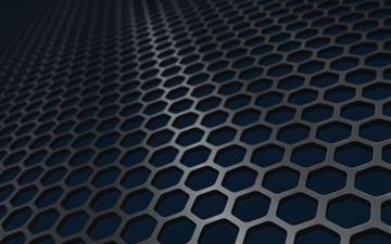 Iron honeycomb mesh All Mac wallpaper