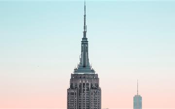 Empire State Building in New York City during dayt MacBook Pro wallpaper